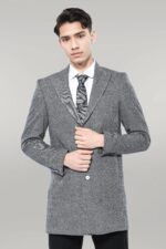 Cachet-Peak-Lapel-Grey-Men-Long-Coat-Wessi-7