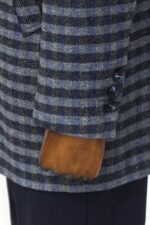 Cachet-Plaid-Wide-Lapel-Slim-Fit-Navy-Blue-Men-Coat-Wessi-4