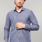 Casual Grey Plaid Shirt | Wessi
