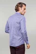 Casual-Plaid-Blue-Shirt-Wessi-3