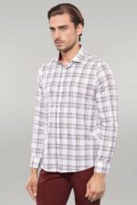 Casual-White-Plaid-Shirt-Wessi-1