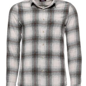 Checked Beige Men Lumberjack Shirt - Wessi