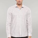 Checked Beige Shirt - Wessi