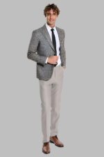 Checked-Black-Men-Blazer-Wessi-1