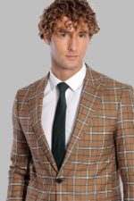 Checked-Brown-Men-Blazer-Wessi-1