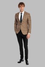 Checked-Brown-Men-Blazer-Wessi-2