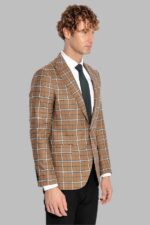 Checked-Brown-Men-Blazer-Wessi-5