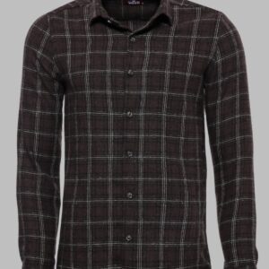 Checked Brown Men Lumberjack Shirt - Wessi