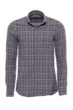 Checked Grey Men Lumberjack Shirt