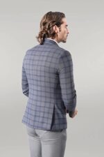 Checked-Grey-Mens-Blazer-Wessi-3