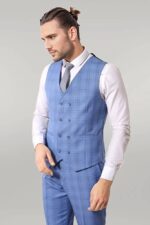 Checked-Light-Blue-Men-Suit-Wessi-4