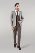 Checked-Light-Brown-Mens-Suit-Wessi-1