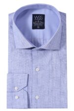 Checked-Long-Sleeve-Blue-Shirt-Wessi-4