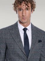 Checked-Navy-Blue-Men-Blazer-Wessi-1