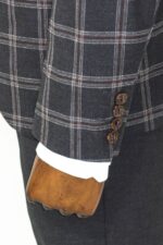 Checked-Patterned-Slim-Fit-Black-Men-Suit-Wessi-6