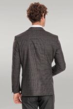 Checked-Slim-Fit-Anthracite-Men-Suit-Wessi-3