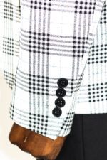 Checked-Slim-Fit-Black-White-Men-Suit-Wessi-4