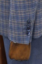 Checked-Slim-Fit-Blue-Men-Suit-Wessi-6