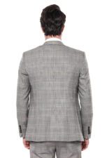 Checked-Slim-Fit-Cream-Men-Blazer-Wessi-3