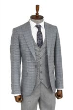 Checked-Slim-Fit-Grey-Men-Suit-Wessi-4