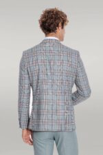 Checked-Slim-Fit-Light-Green-Men-Suit-Wessi-3