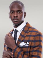 Checked-Tawny-Slim-Fit-Blazer-Wessi-1