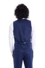 Checked-Vest-Plain-Pants-Men-Set-Wessi-2