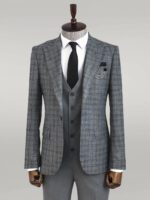 Checked-Vested-Grey-Men-Suit-Wessi-2