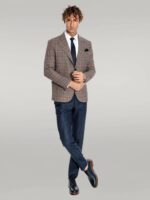 Checked-Wool-Navy-Blue-Men-Blazer-Wessi-2
