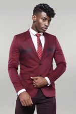 Chest-Modeled-Slim-Fit-Burgundy-Jacket-Wessi-2