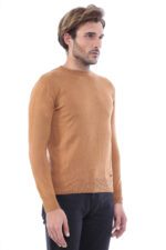 Circle-Collar-Camel-Color-Sweater-Wessi-1