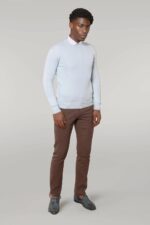 Circle-Collar-Ice-Blue-Sweater-Wessi-1