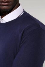 Circle-Collar-Navy-Blue-Sweater-Wessi-2