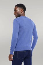 Circle-Neck-Blue-Knitwear-Wessi-3