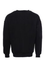 Circle-Neck-Front-Printed-Mens-Black-Sweatshirt-Wessi-1