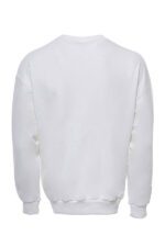 Circle-Neck-Front-Printed-Mens-White-Sweatshirt-Wessi-1