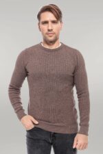 Circle-Neck-Patterned-Mink-Men-Knitwear-Wessi-1