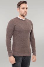 Circle-Neck-Patterned-Mink-Men-Knitwear-Wessi-2