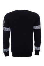 Circle-Neck-White-Printed-Over-Black-Sweatshirt-Wessi-1
