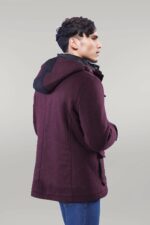 Claret-Red-Felt-Hooded-Coat-Wessi-2
