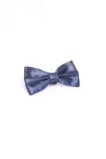 Classic Indigo Blue Men Bow Tie