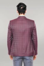 Combined-Vested-Burgundy-Plaid-Mens-Suit-Wessi-3
