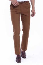 Cotton-Dot-Pocket-Brown-Men-Pants-Wessi-3