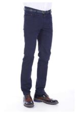 Cotton-Five-Pockets-Navy-Blue-Men-Pants-Wessi-1