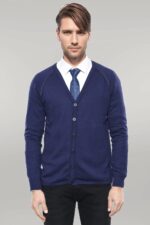 Cotton Knitwear Navy Blue