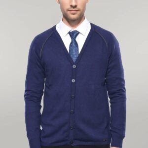 Cotton Knitwear Navy Blue - Wessi