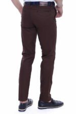Cotton-Slim-Fit-Washed-Fabric-Brown-Men-Pants-Wessi-2