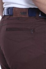 Cotton-Slim-Fit-Washed-Fabric-Brown-Men-Pants-Wessi-3