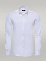 Cream-Long-Sleeve-Slim-Fit-Shirt-Wessi-1