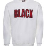 Crew Neck Printed Cream Sweatshirt - Wessi